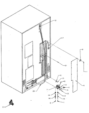 Cabinet back