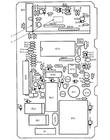 Power and control circuit board