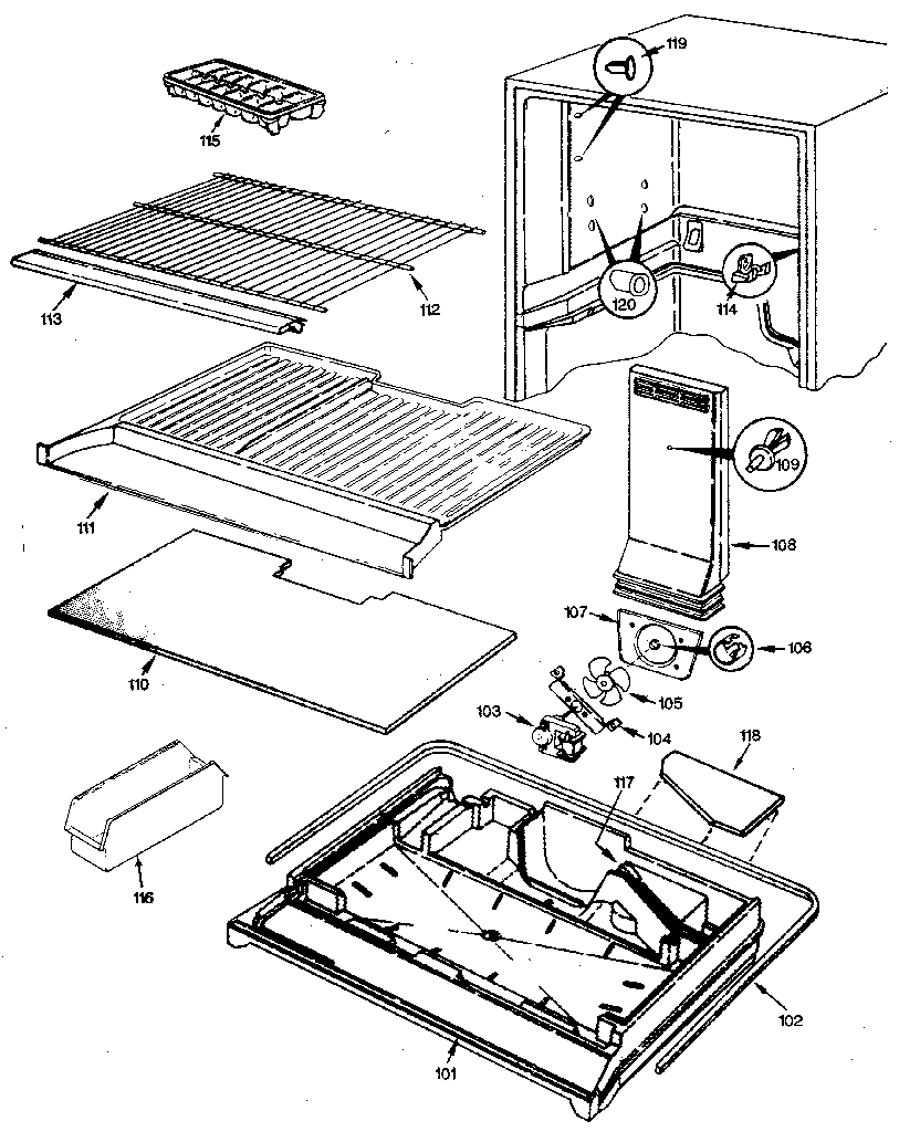 Freezer compartment