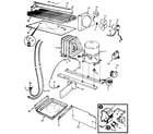 GE TBXS21KLB unit compartment & system diagram