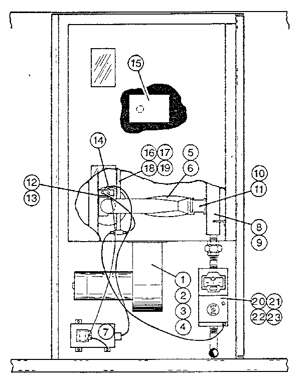 Rcg-0601 heating section