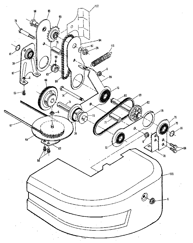 Bell crank assembly