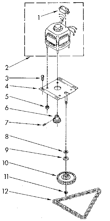 Motor and drive