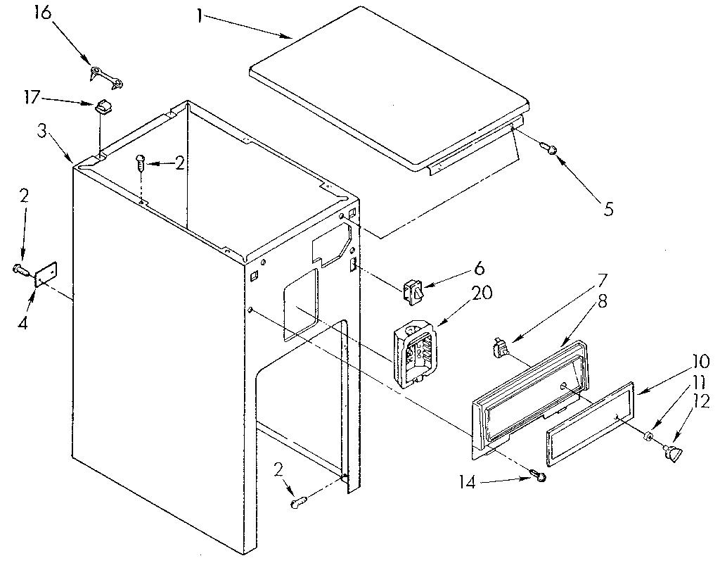 Cabinet and control