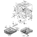 GE 3000B10 tub assembly diagram