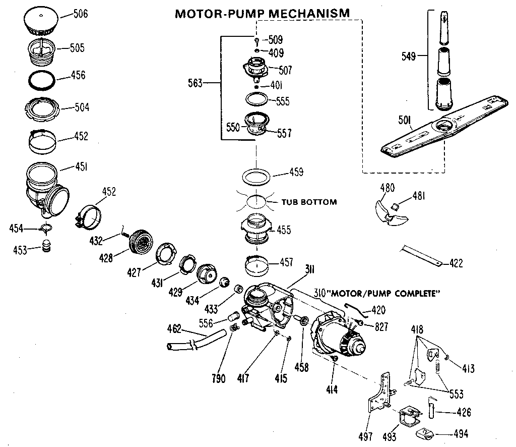 Motor-pump assembly