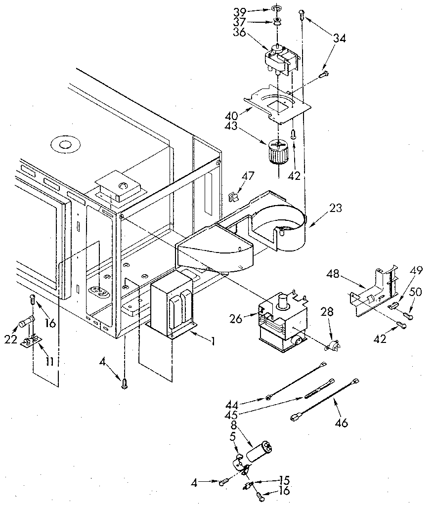 Magnetron and air flow