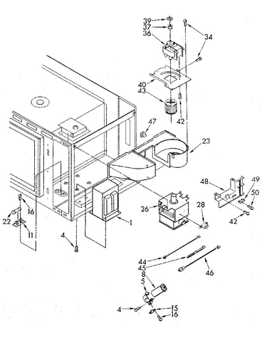 Magnetron and air flow