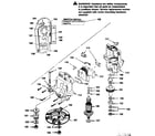 Craftsman 247370304 motor and switch assembly diagram