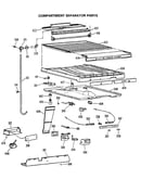 Comparment separator/divider block