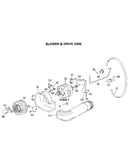 Blower and drive