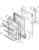 Refrigerator door