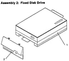 IBM PS/2 8555 ibm pc assembly 2: fixed disk drive diagram