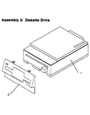 Ibm pc assembly 3: diskette drive
