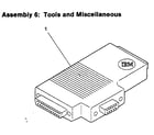 IBM PS/2 8555 ibm pc assembly 6: tools and miscellaneous diagram
