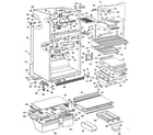 GE TBX22ZLGRAD cabinet diagram