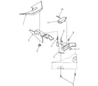 Speed Queen NA3612W33621 loading door switch and bracket assembly diagram