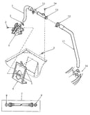 Inlt hose,fllr hose,back flow prvntr,mixing valve,mntng brkt