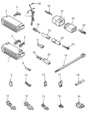 Power cord and wire terminals