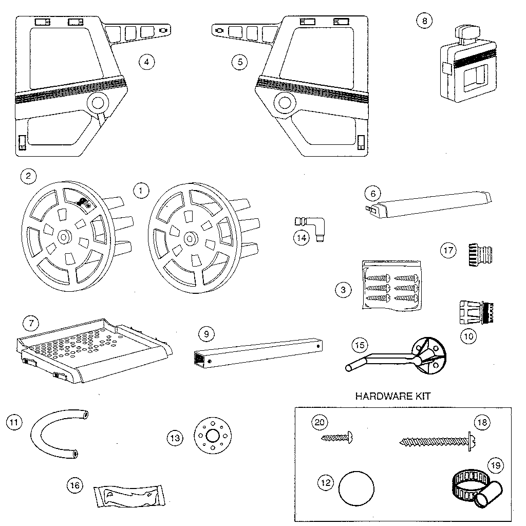 Replacement parts