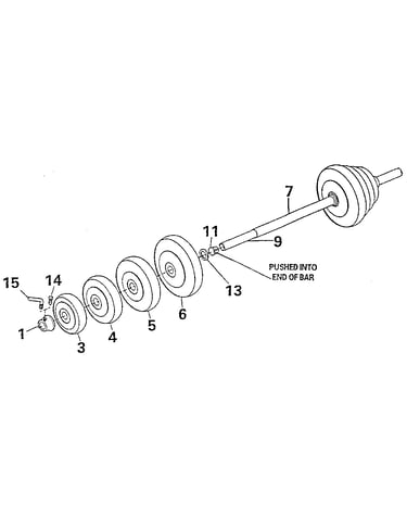Barbell set