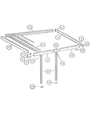Diagram of patio cover