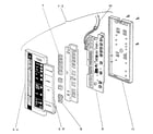 Mitsubishi MS-09CW remote control switch diagram
