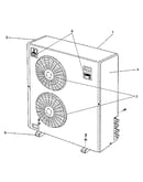 Outdoor unit (muhm-18cn-u1) structural