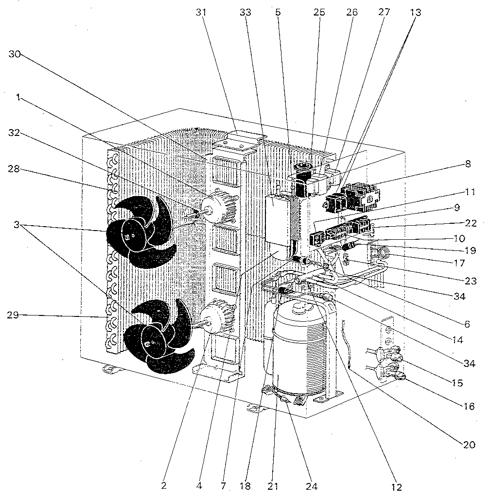 Control board- outdoor