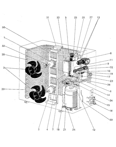 Control board- outdoor