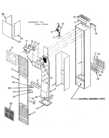 Cabinet and body assembly