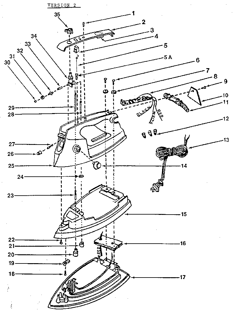 STEAM/DRY IRON VERSION 2