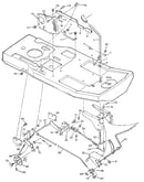 Mower housing top half