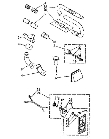 Installation for 1-3/4" pipe system