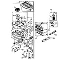 Kenmore 11629531 vacuum cleaner and attachment diagram