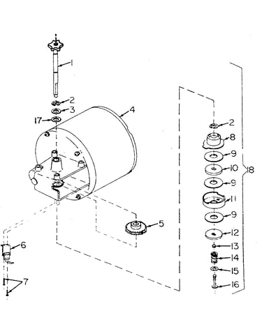 Motor drive assembly