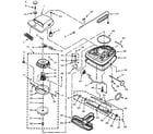 Kenmore 86030865 nozzle and motor assembly diagram