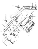 Handle and bag housing