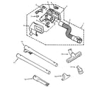 Kenmore 86020743 hose and attachment diagram