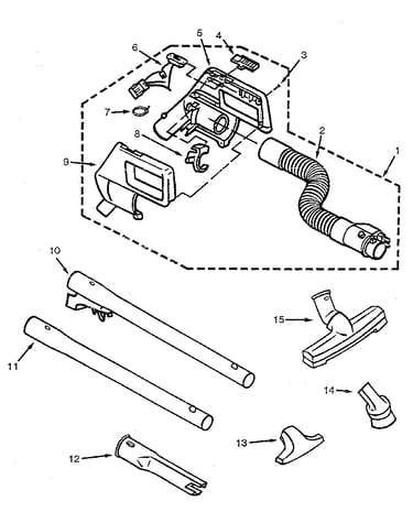 Hose and attachment