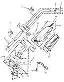 Handle and bag housing