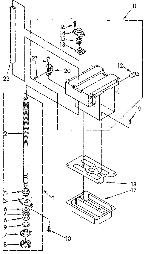 Powerscrew and ram