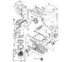 Kenmore 1162043080 base assembly diagram