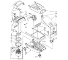 Kenmore 1162039080 base assembly diagram