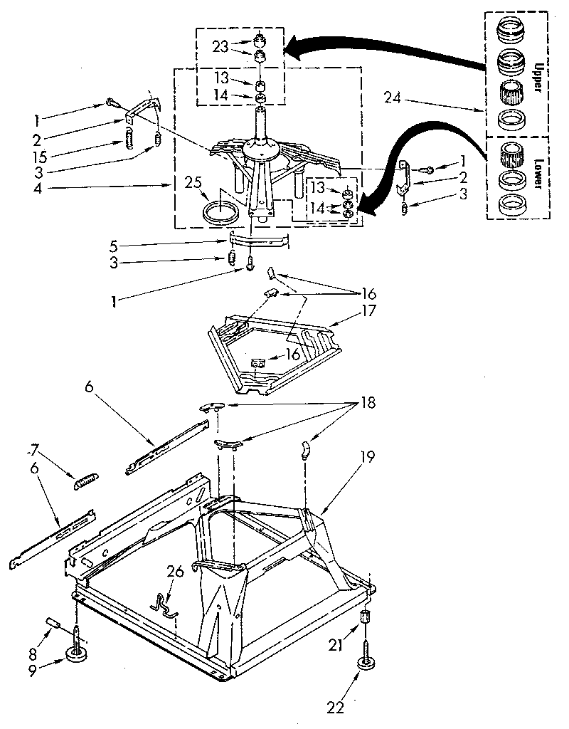 Machine base