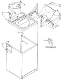 Top and cabinet