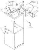 Top and cabinet