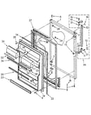 Refrigerator door