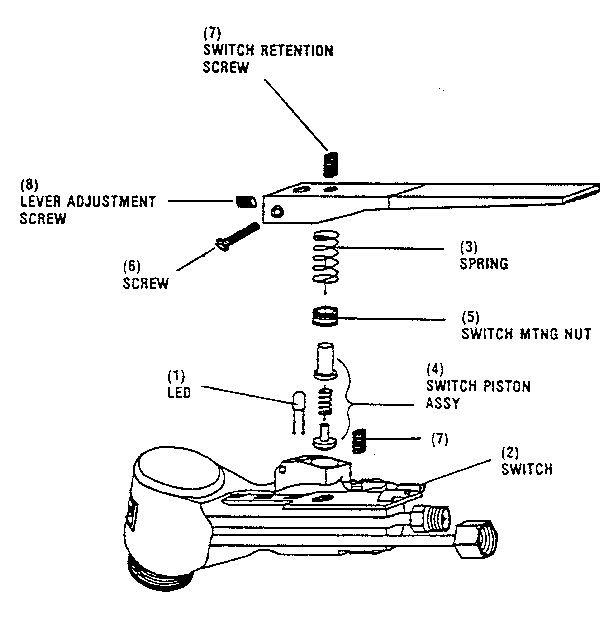 SWITCH COMPONENTS SCHEMATIC DRAWING