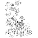 Craftsman 143184162 basic engine diagram